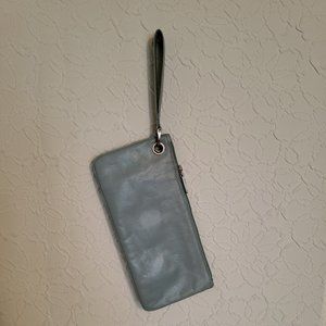 HOBO Blue Wristlet Wallet